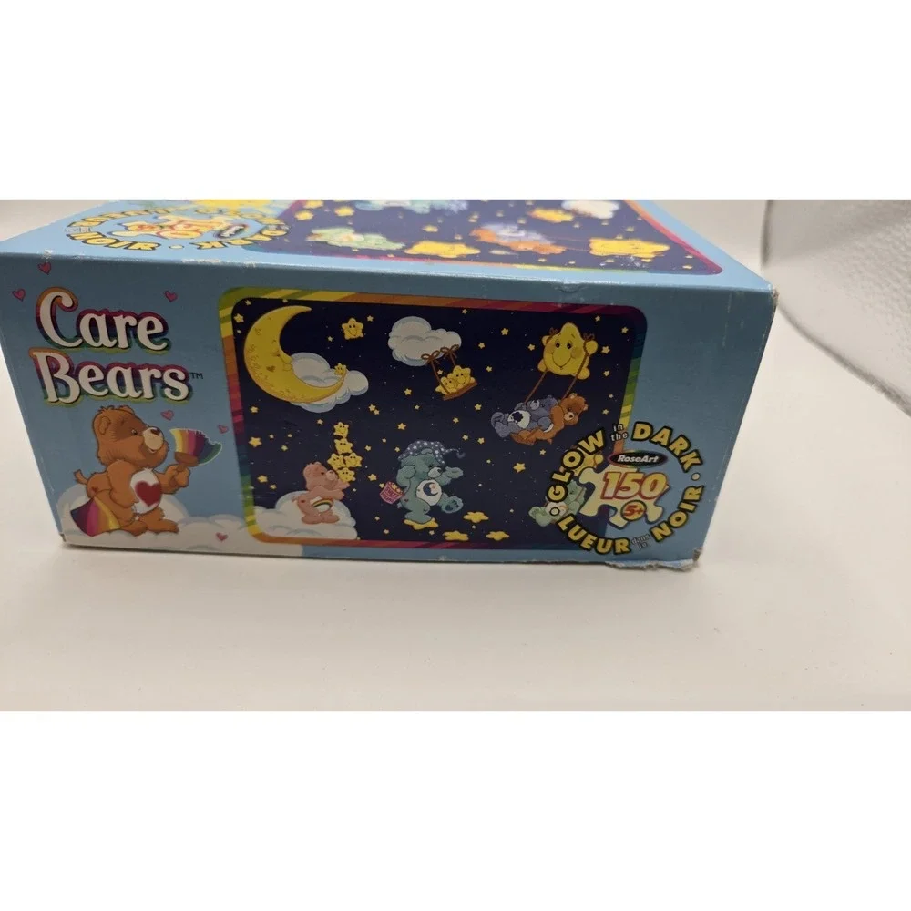Care Bears Glow In The Dark 150 Piece Puzzle RoseArt 2004 Complete With Box